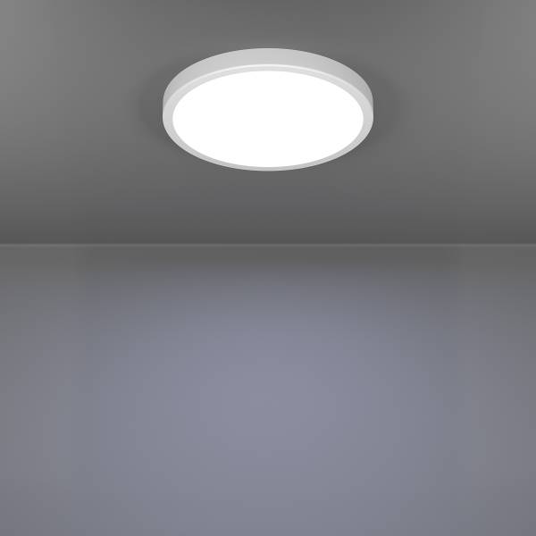 LED-Deckenleuchte Fueva 6-Z - Kunststoff - 1-flammig