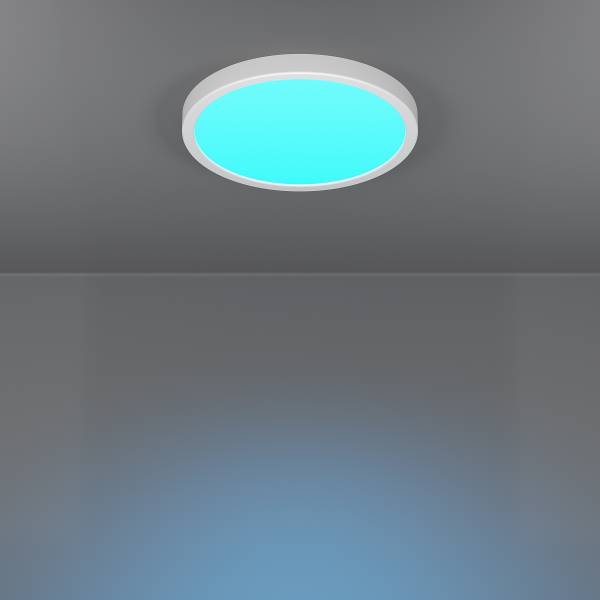 LED-Deckenleuchte Fueva 6-Z - Kunststoff - 1-flammig