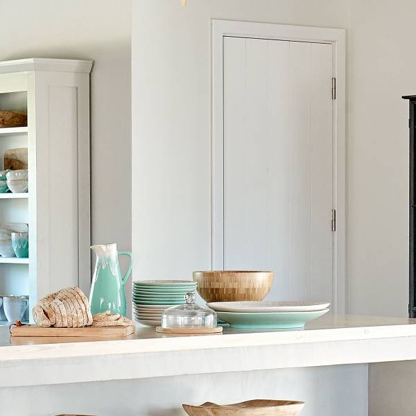 Brotteller Taormina 6er-Set - Keramik - Aqua