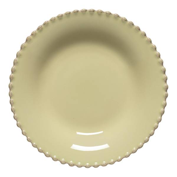 Suppenteller Pearl 6er-Set - Keramik - Pistaziengrün