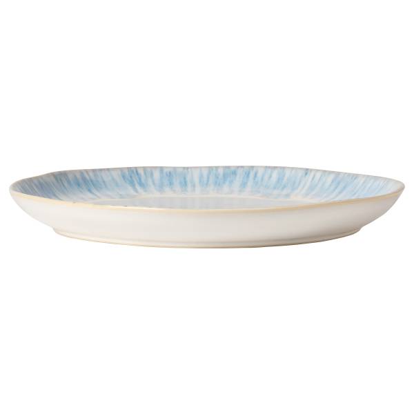Speiseteller Brisa Typ A 6er-Set - Keramik - Weiß / Blau