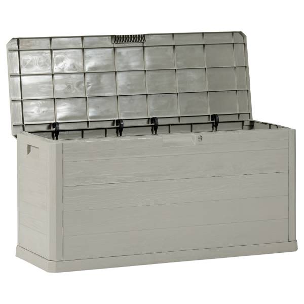 Gartenbox Woody's Multibox - Grau - 117 x 45 cm