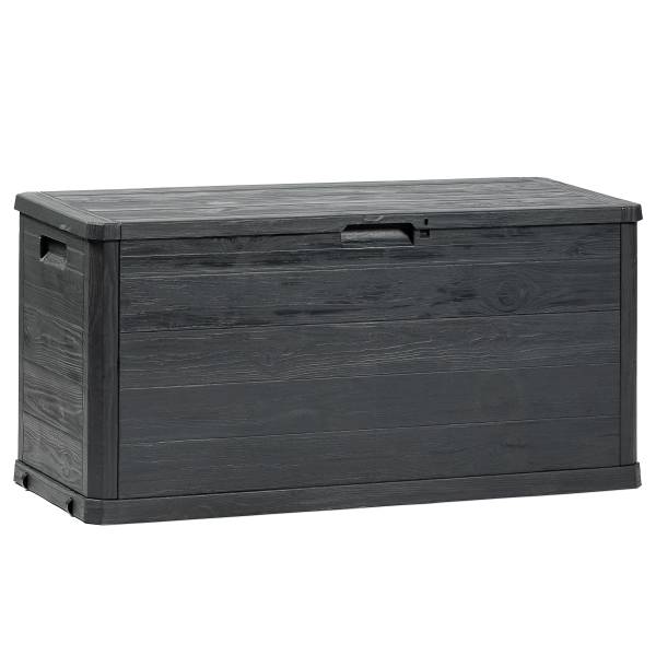 Gartenbox Woody's Multibox - Schwarz - 117 x 45 cm