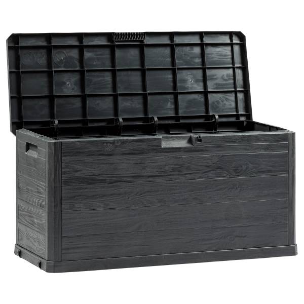 Gartenbox Woody's Multibox - Schwarz - 117 x 45 cm