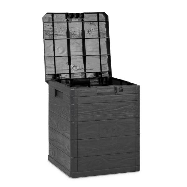 Gartenbox Woody's Multibox - Schwarz - 43 x 44 cm