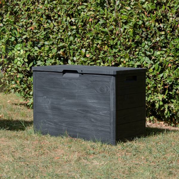 Gartenbox Woody's Multibox - Schwarz - 78 x 45 cm