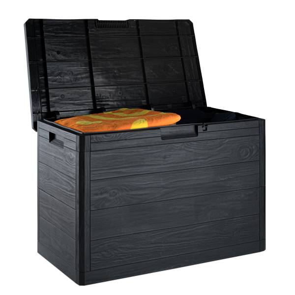 Gartenbox Woody's Multibox - Schwarz - 78 x 45 cm