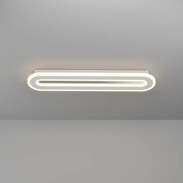 LED-Deckenleuchte Macchioni Typ C - Stahl / Kunststoff -1-flammig - Weiß