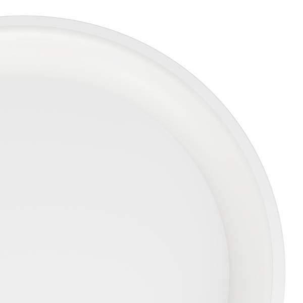 LED-Deckenleuchte Loretello Rund - Stahl - 1-flammig - Weiß