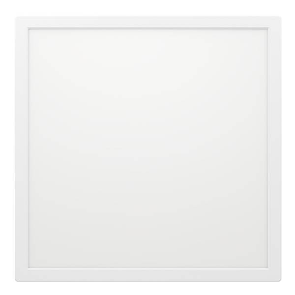 LED-Deckenleuchte Rovito - Kunststoff - 1-flammig - Weiß - 39 x 39 cm