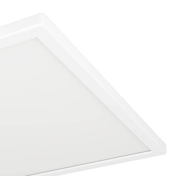LED-Deckenleuchte Rovito - Kunststoff - 1-flammig - Weiß - 39 x 39 cm