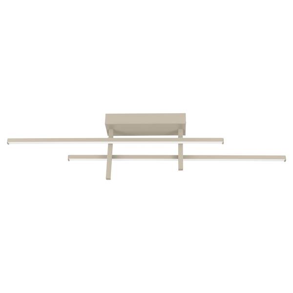 LED-Deckenleuchte Trepiliano - Aluminium - 1-flammig - Sand