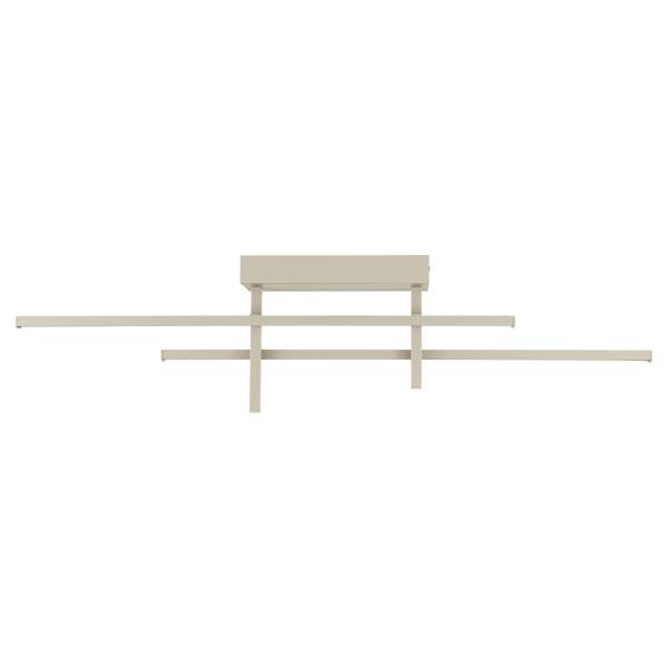LED-Deckenleuchte Trepiliano - Aluminium - 1-flammig - Sand