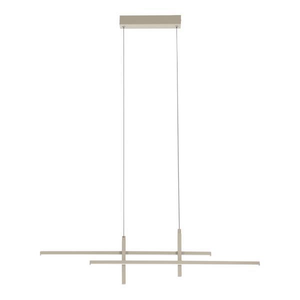 LED-Pendelleuchte Trepiliano - Aluminium - 1-flammig - Sand