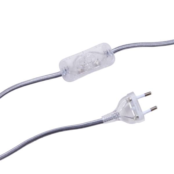 Tischleuchte CHROME - Stahl - Silber