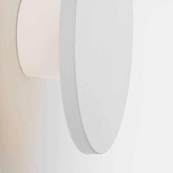 LED-Wandleuchte Tower - Aluminium - 1-flammig - Weiß