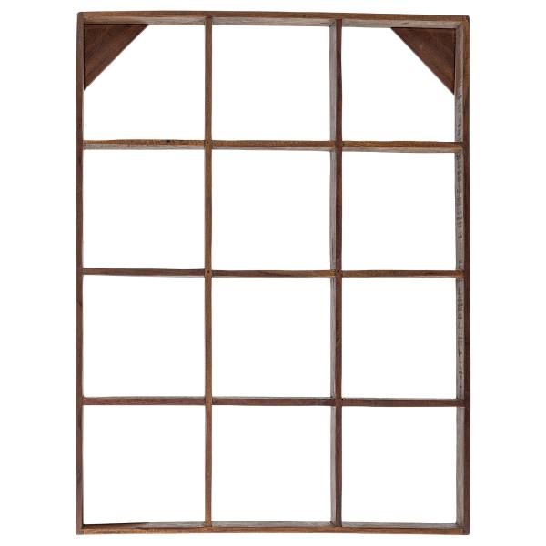 Massives Tassenregal Tilo - Eiche Antik - Höhe: 70 cm