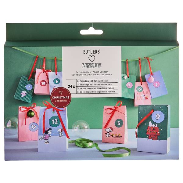 Adventskalender-Set SUPRISE 2-teilig - Papier - Bunt