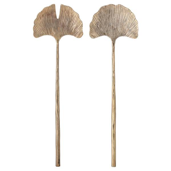Salatbesteck Lyas 2-teilig - Messing - Eisen - 4 x 32 x 0.1 cm