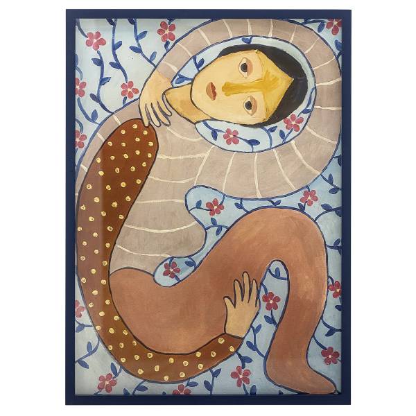 Illustration Floriesta - Multicolor - Tanne - 2.5 x 72 x 52 cm