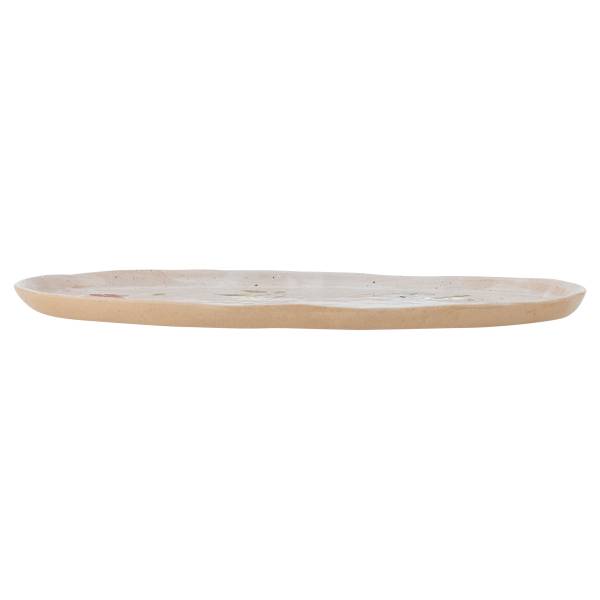 Servierplatte Camilla - Multicolor - Keramik - 25 x 1.5 x 43 cm