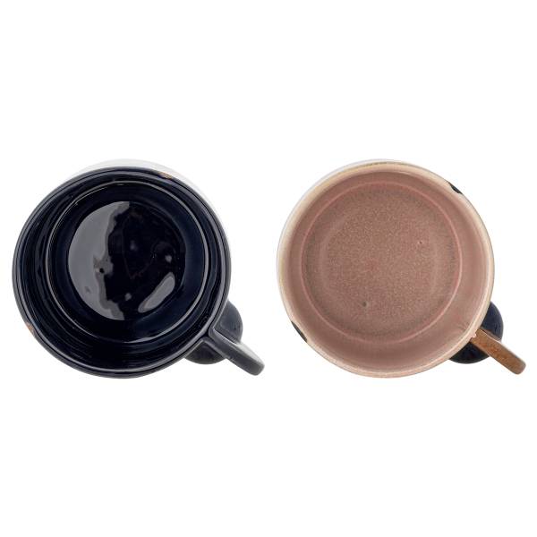 Tasse Bolivia 2-teilig - Multicolor - Keramik - 9 x 8 x 9 cm