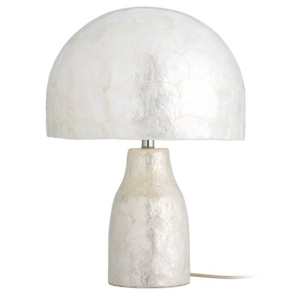 Tischlampe Adria - Beige - Andere - 30 x 43 x 30 cm