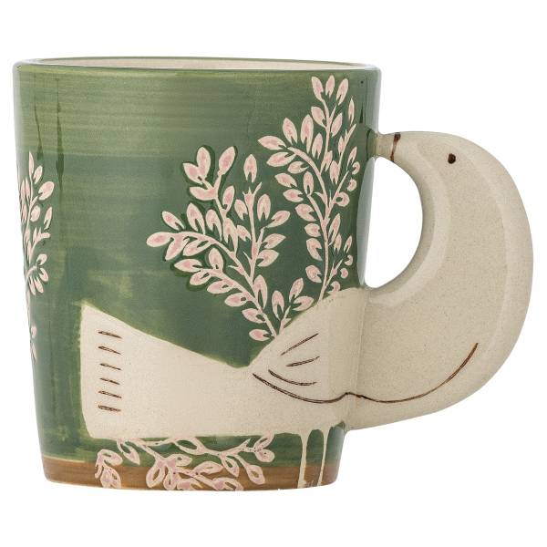 Tasse Hezha - Grün - Keramik - 8 x 9 x 8 cm