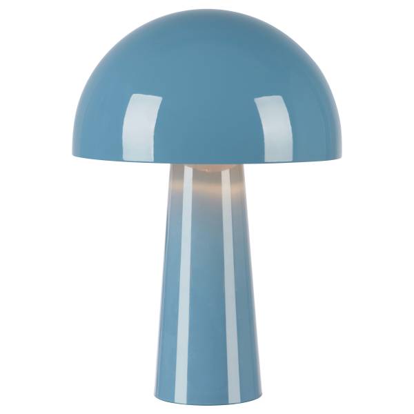 Tischleuchte Mantar - Eisen - 1-flammig - Blau