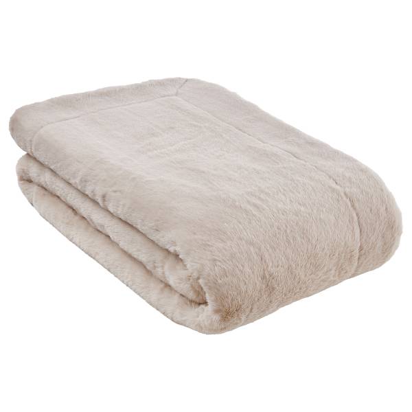 Decke WILD THING - Polyester - Beige