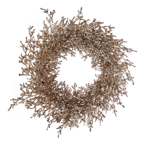 Kranz FLORISTA - Kaltschaum - Gold