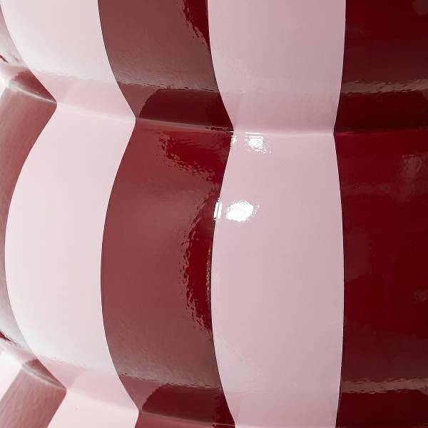 Beistelltisch ARTISTA - MGO - Rosa/Rot