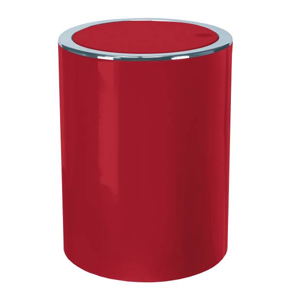 Kosmetikeimer Clap Granat - Rot - ABS - 19 x 25 x 19 cm