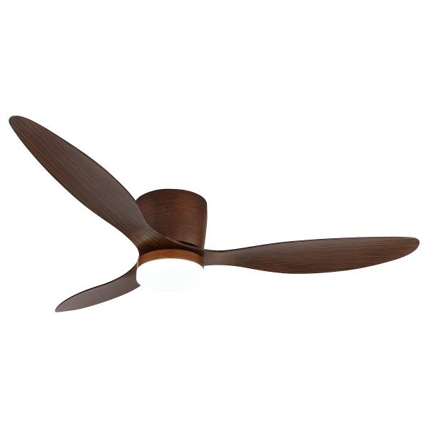 Deckenventilator Armando - Eisen - 1-flammig - Braun