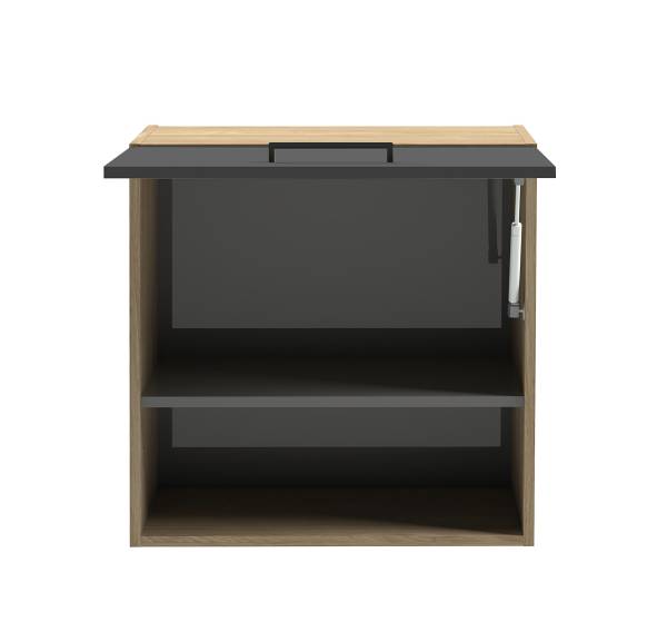 Hängeschrank Kolari 1 Klappe - Anthrazit