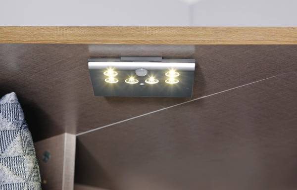 LED-Innenbeleuchtung Rauch Orange - Grau