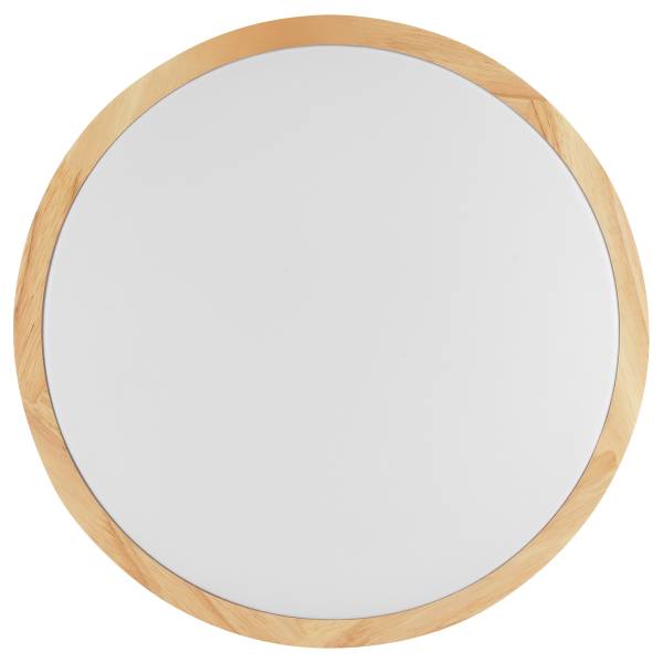 LED-Deckenleuchte Moreen - Eisen / Gummibaum - Braun - 1-flammig - Warmweiß - Kaltweiß