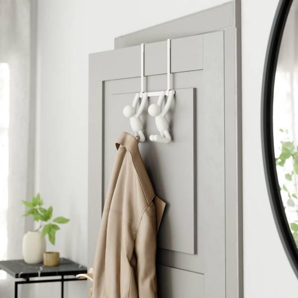 Türgarderobe Buddy - Weiß