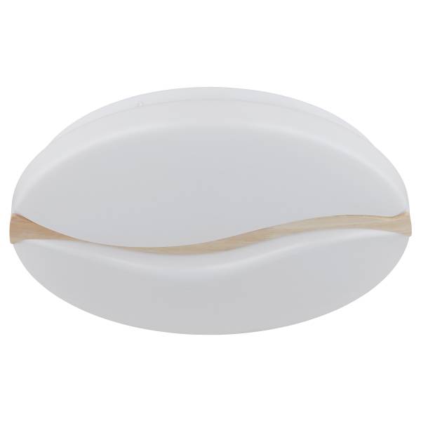 LED-Deckenleuchte Leticia - Eisen / Acrylglas - Weiß - 1-flammig