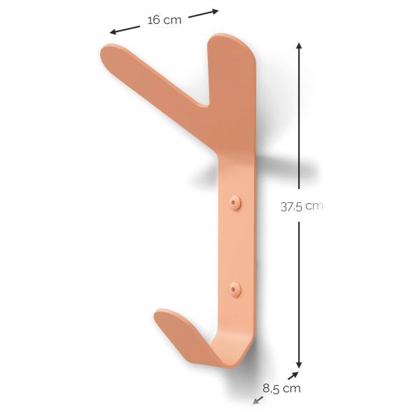 Kleiderhaken Frondo - Apricot