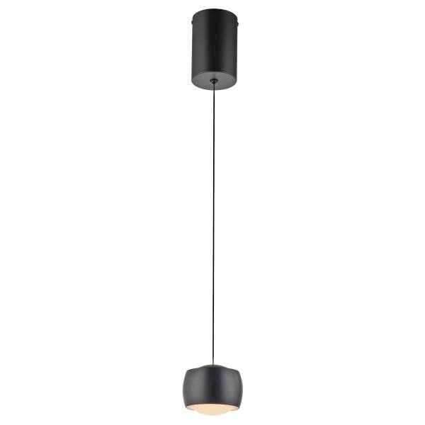 LED-Pendelleuchte Ballini - Eisen -Schwarz - Flammenanzahl: 1