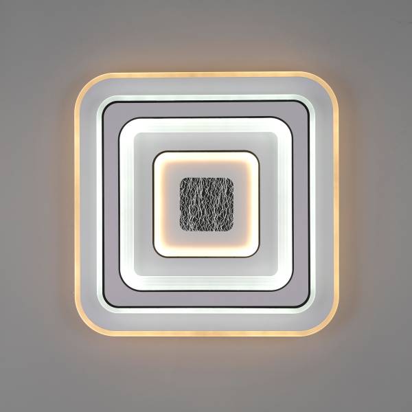 LED-Deckenleuchte Tolago Typ B - Kunststoff - Weiß - 1-flammig