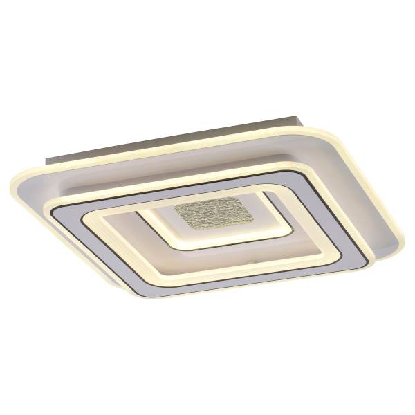 LED-Deckenleuchte Tolago Typ B - Kunststoff - Weiß - 1-flammig