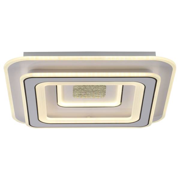 LED-Deckenleuchte Tolago Typ B - Kunststoff - Weiß - 1-flammig