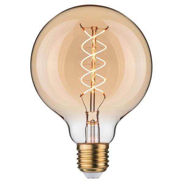 LED-Glühbirne Rustic Shine Globe S - Farbglas - Gold