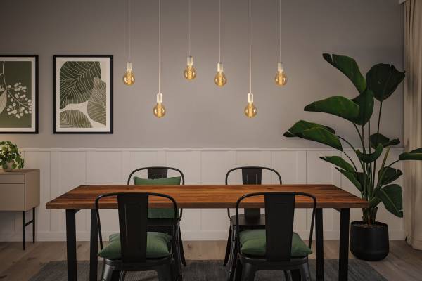 LED-Glühbirne Rustic Shine Globe S - Farbglas - Gold