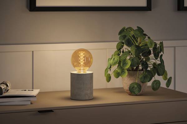 LED-Glühbirne Rustic Shine Globe S - Farbglas - Gold