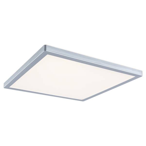 LED-Deckenleuchte Atria Shine Select - Kunststoff - 1-flammig - Silber - 30 x 30 cm