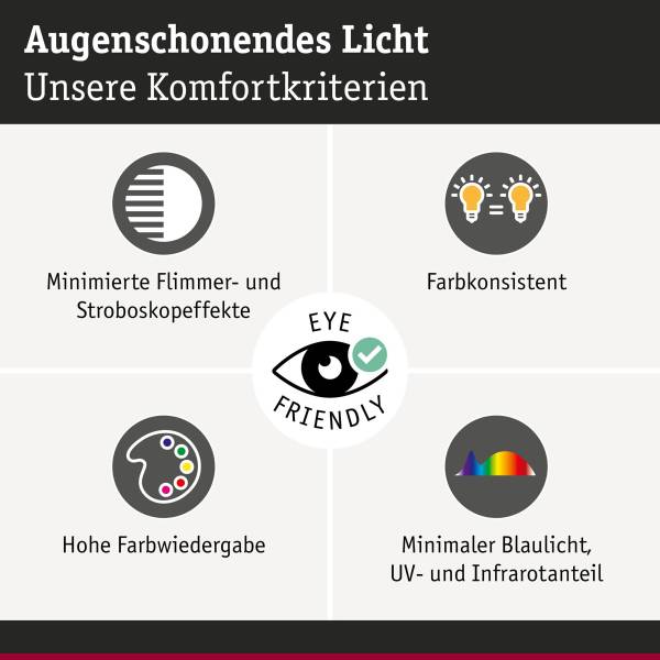 LED-Glühbirne Eco-Line Tropfen 78mm - Klarglas - Warmweiß