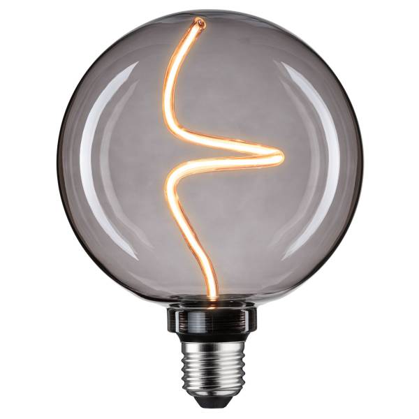 LED-Glühbirne Floating Shine Globe Typ A - Klarglas - Grau